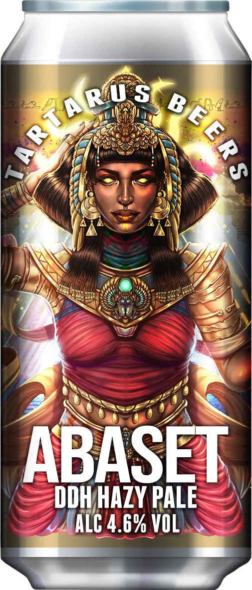 Abaset DDH hazy pale ale by Tartarus Beers from the UK