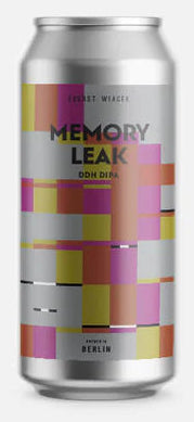 Can of Memory Leak double IPA beer by Fuerst Wiacek from Germany