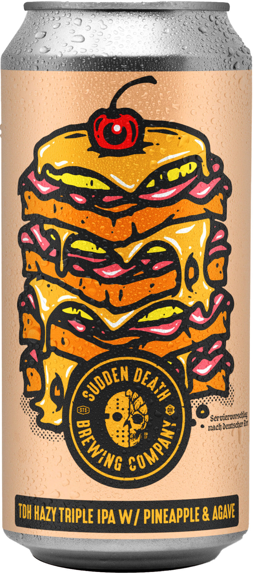 Gourmet Cuisine TDH Hazy Triple IPA by Sudden Death Brewing from Germany