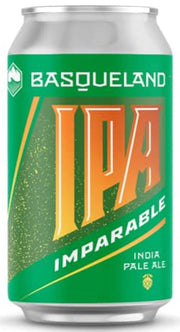 Imparable IPA beer can by Basqueland Brewing from Spain