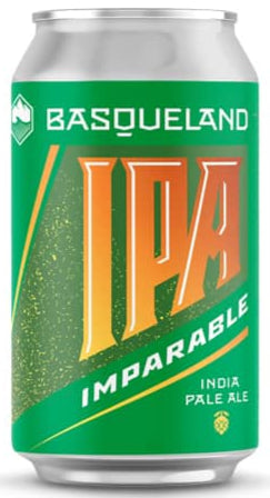 Imparable IPA beer can by Basqueland Brewing from Spain