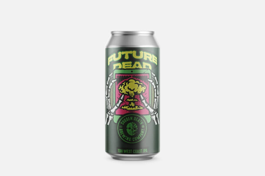Future Dead TDH West Coast IPA by Sudden Death Brewery from Germany