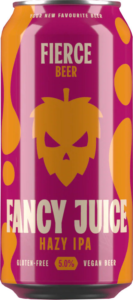 Fancy Juice Hazy IPA by Fierce Beer from the UK