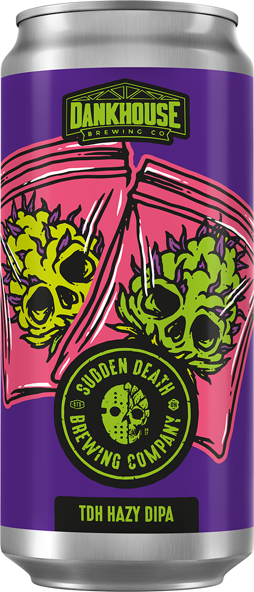 Smokin' In Ohio hazy double IPA beer can by Sudden Death Brewing Co from Germany