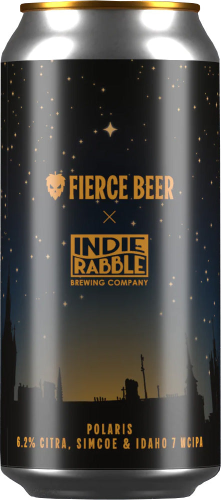 Polaris IPA by Fierce Beer x Indie Rabble from the UK