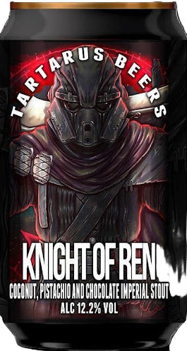 Knight of Ren Imperial Stout by Tartarus Beers from the UK