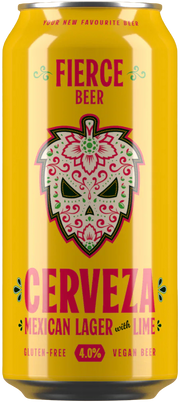 Cerveza Mexican Lager by Fierce Beer from the UK
