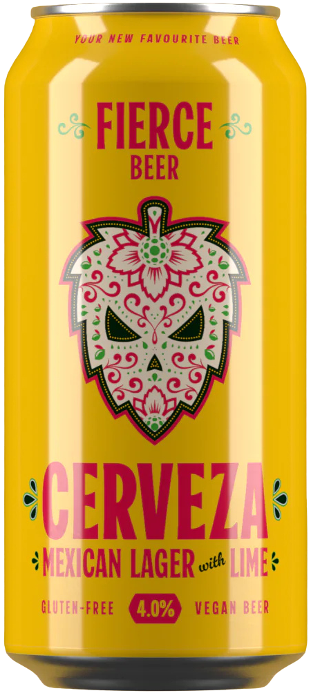 Cerveza Mexican Lager by Fierce Beer from the UK