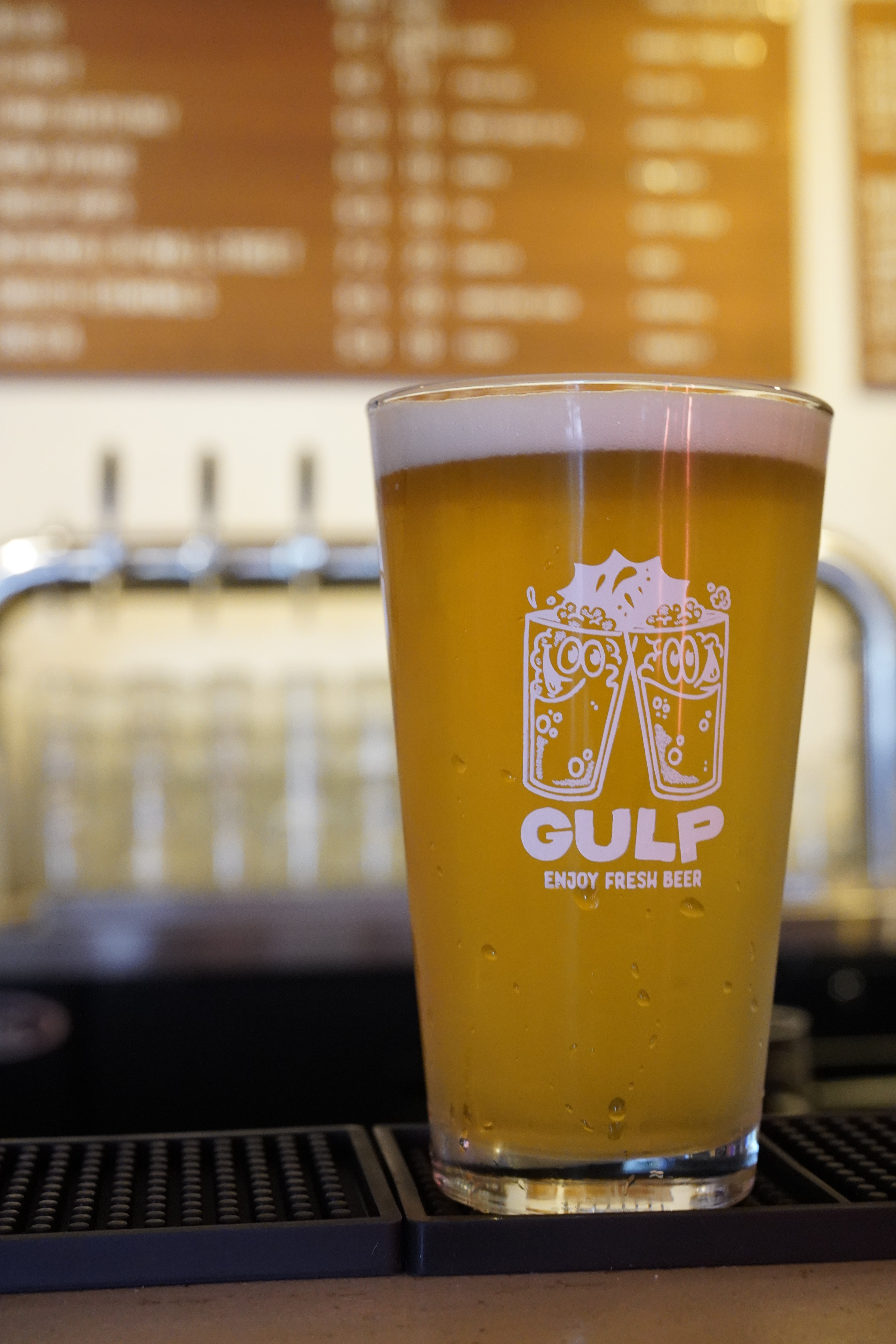 Gulp 2nd Anniversary Pint Glass
