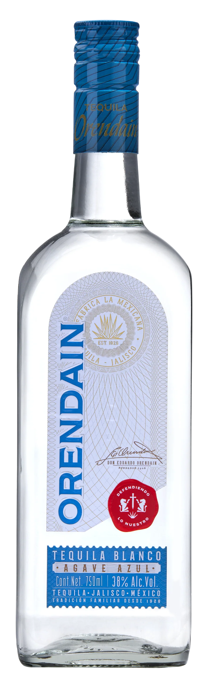 Orendain Blanco Tequila by Casa Orendain from Mexico