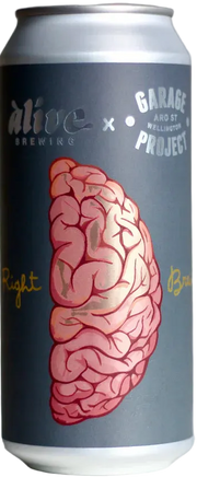 Right Brain NEIPA by Alive Brewing in collaboration with Garage Project from Singapore and New Zealand