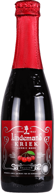 Kriek Lambic Beer by Lindemans from Belgium