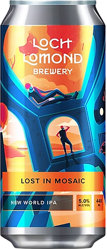 Lost in Mosaic IPA by Loch Lomond Brewing from Scotland
