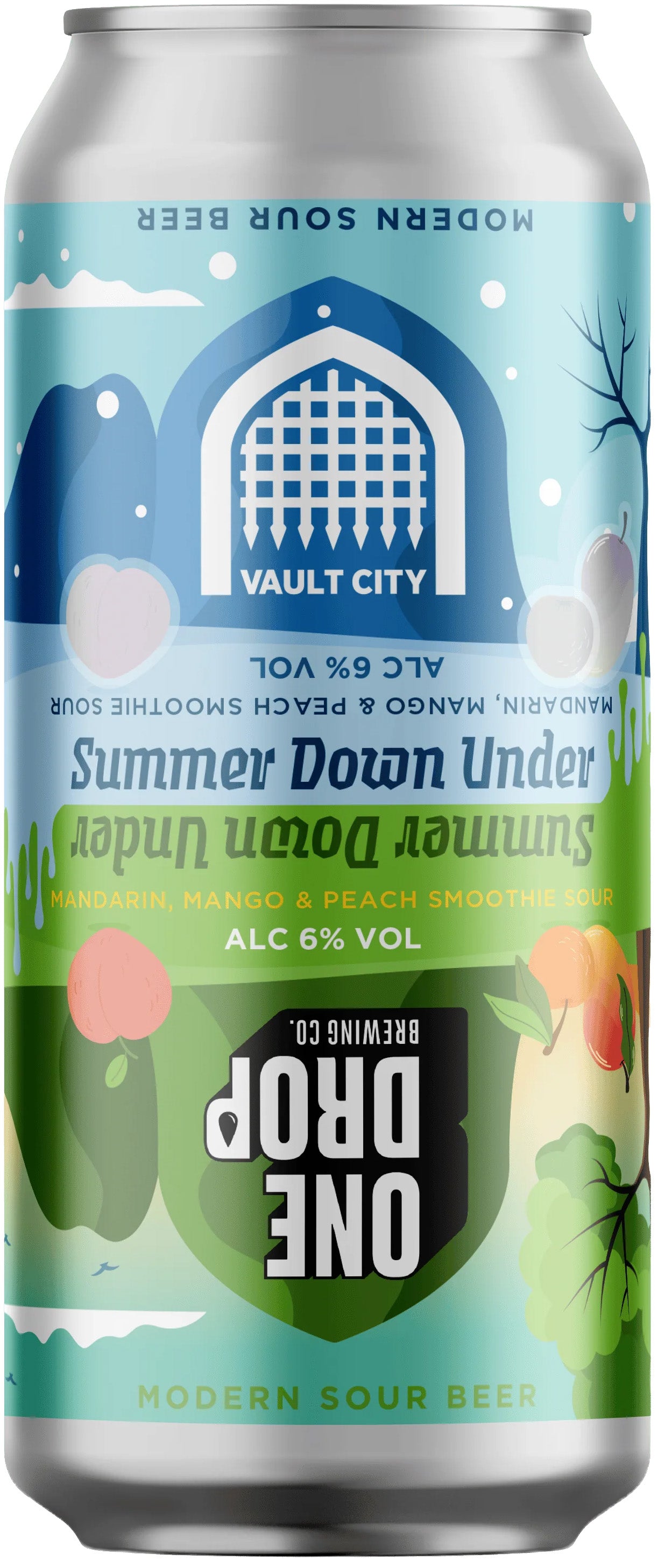 Summer Down Under x One Drop sour beer by Vault City from the UK