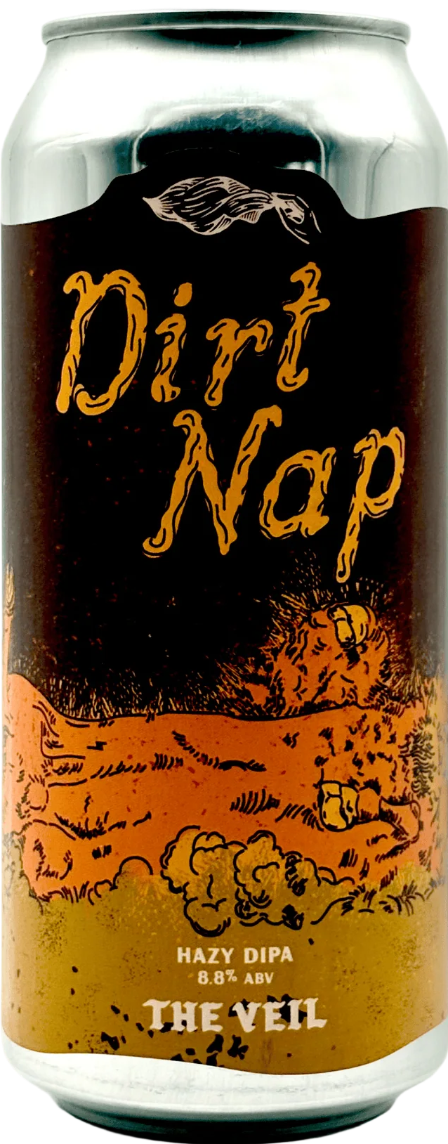 Dirt Nap Hazy DIPA by The Veil from the US