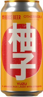 Yuzu Japanese Rice Lager by Fierce Beer from the UK