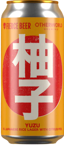 Yuzu Japanese Rice Lager by Fierce Beer from the UK