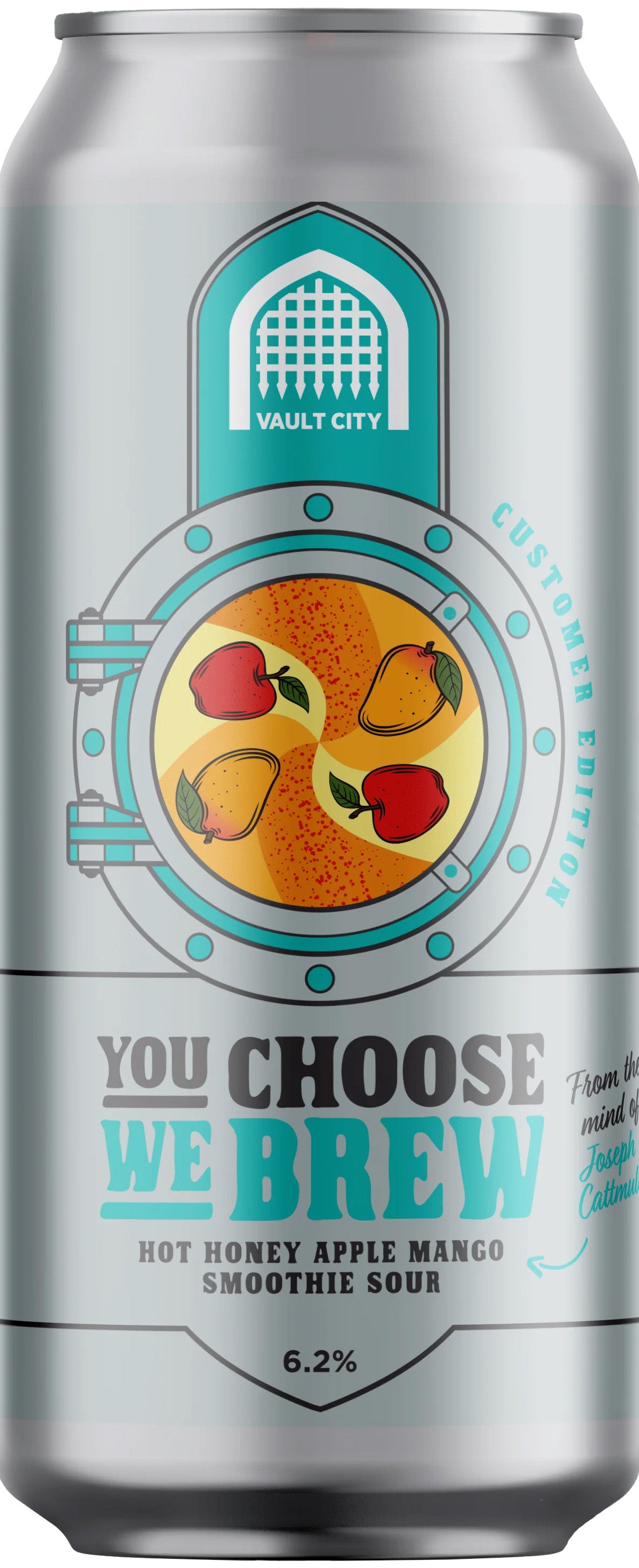 Hot Honey Apple Mango Smoothie Sour Beer by Vault City from the UK