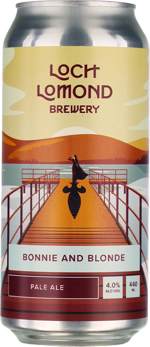 Bonnie & Blonde pale ale by Loch Lomond Brewing from Scotland
