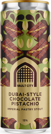 Chocolate imperial pastry stout by Vault City from the UK