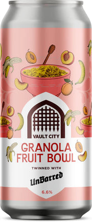Granola Fruit Bowl sour beer by Vault City from the UK