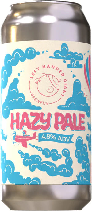 Hazy pale ale by Left Handed Giant from the UK