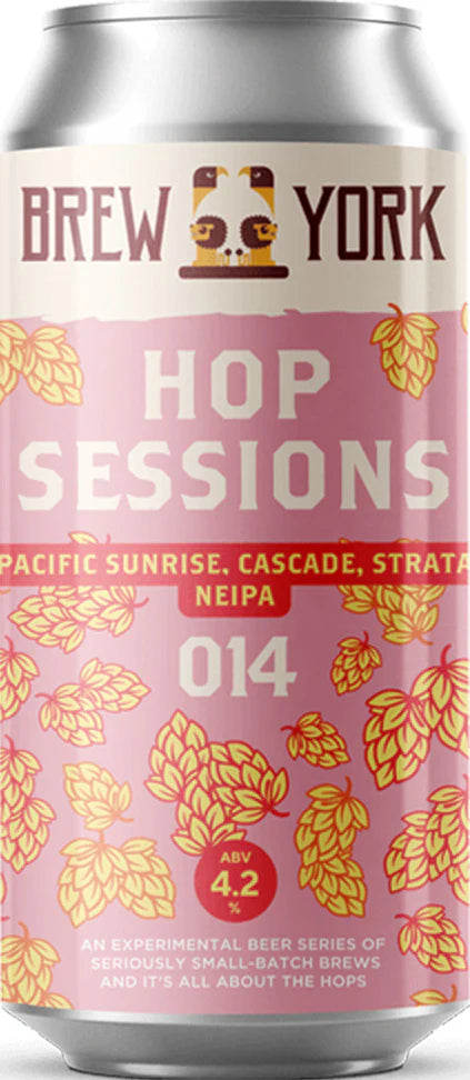 Can of Hop Sessions 014 beer by Brew York from the UK
