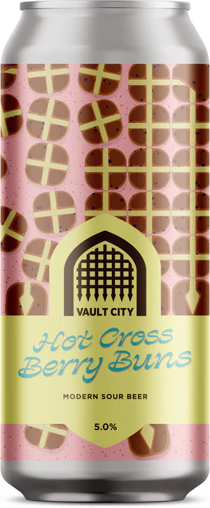 Hot Cross Berry Buns sour by Vault City from the UK