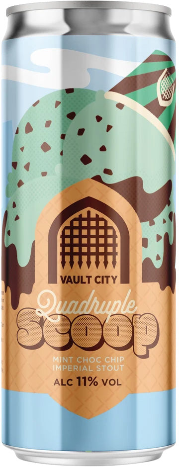 Quadruple Scoop - Mint Choc Chip