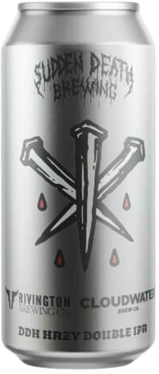 Nailed Shut DDH hazy double IPA by Sudden Death Brewing Co. from Germany