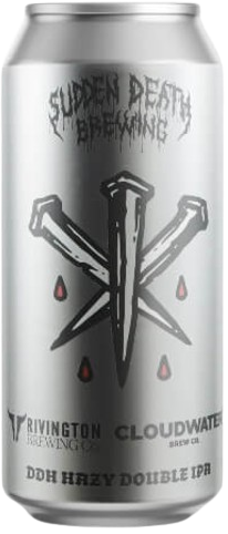 Nailed Shut DDH hazy double IPA by Sudden Death Brewing Co. from Germany
