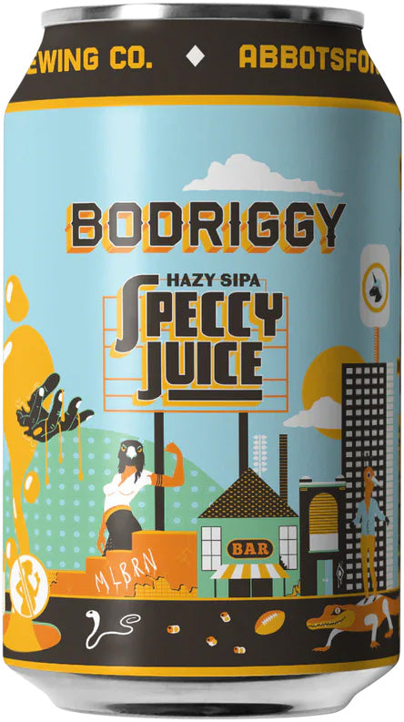 Speccy Juice hazy SIPA by Bodriggy Brewing Co. from Australia