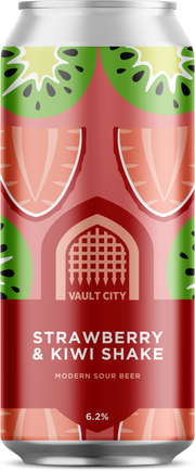 Vault City Strawberry & Kiwi Shake Sour | Singapore Craft Beer Delivery