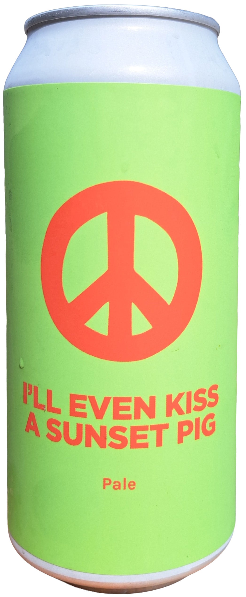 I'll Even Kiss A Sunset Pig hazy pale ale by Pomona Island from the UK