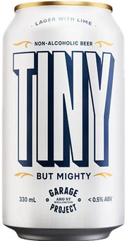 Tiny non-alcoholic beer by Garage Project from New Zealand