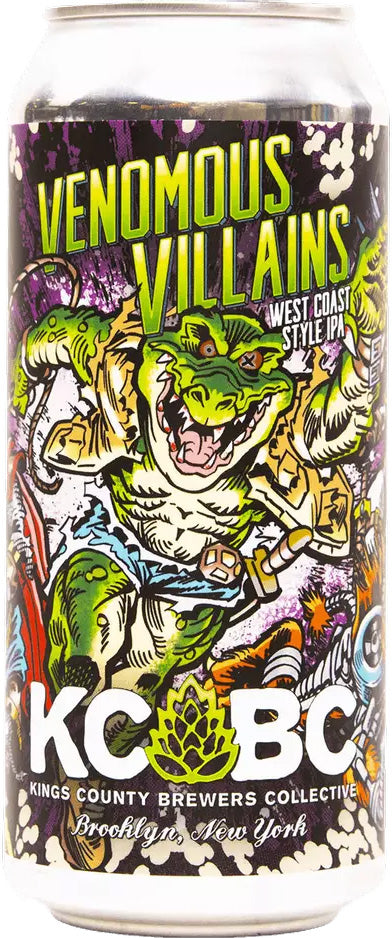 Venomous Villains West Coast IPA by King's County from the US