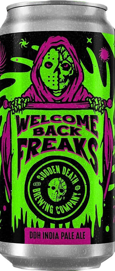 Sudden Death Welcome Back Freaks IPA | Singapore Craft Beer Delivery