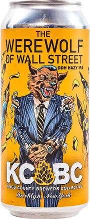 The Werewolf of Wall Street DDH Hazy IPA by King's County from the US