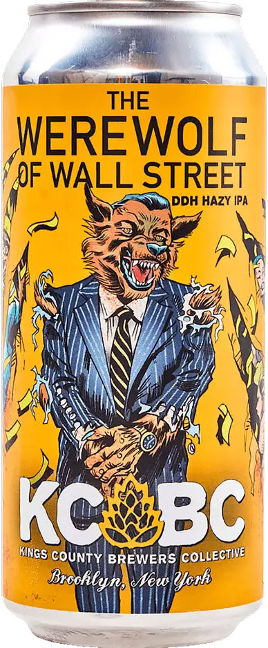 The Werewolf of Wall Street DDH Hazy IPA by King's County from the US